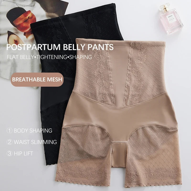 High Waist Lace Shaper Shorts