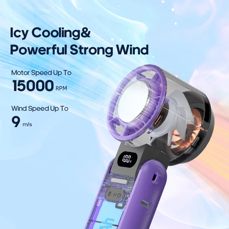 Kins Coter Portable Handheld Turbo Fan