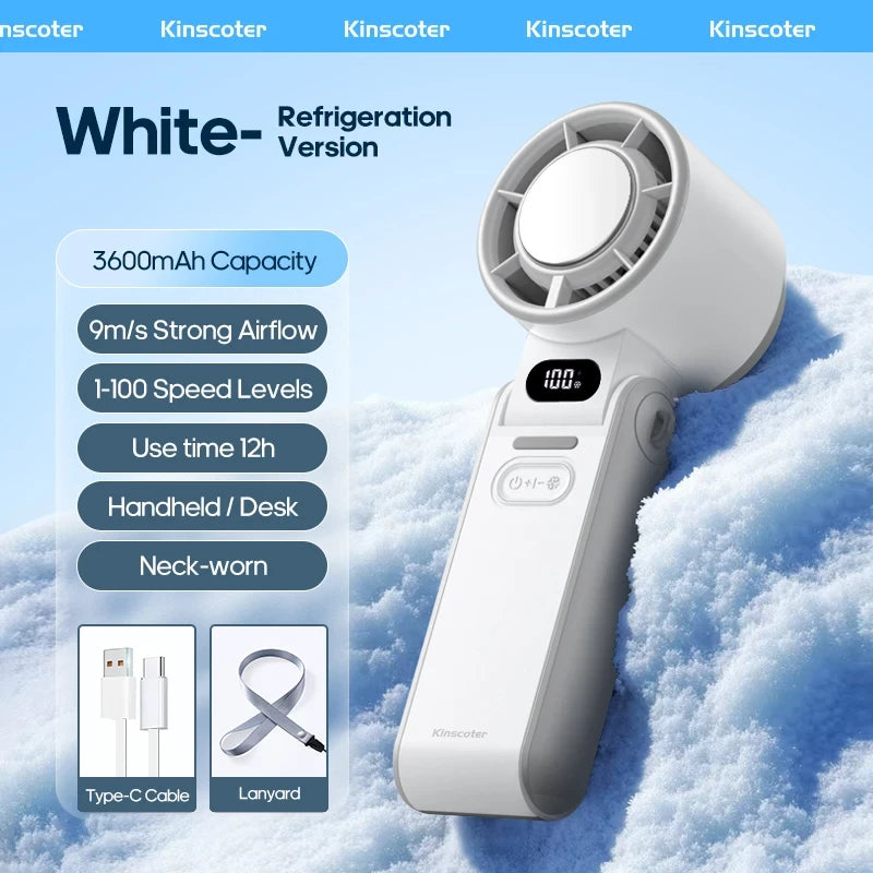 Kins Coter Portable Handheld Turbo Fan