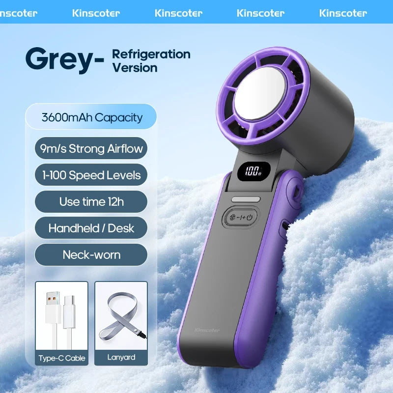 Kins Coter Portable Handheld Turbo Fan