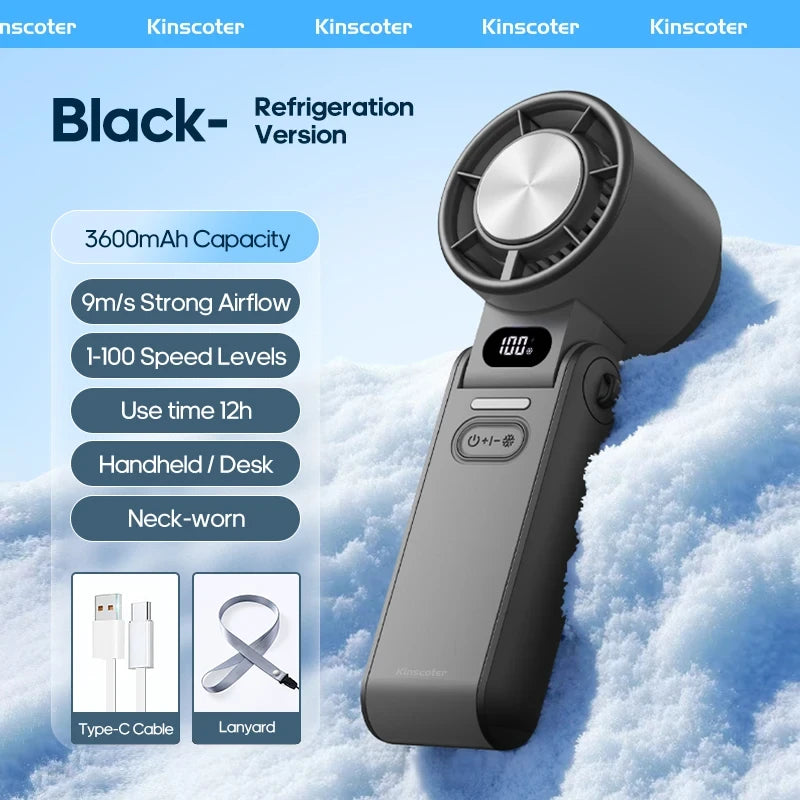 Kins Coter Portable Handheld Turbo Fan
