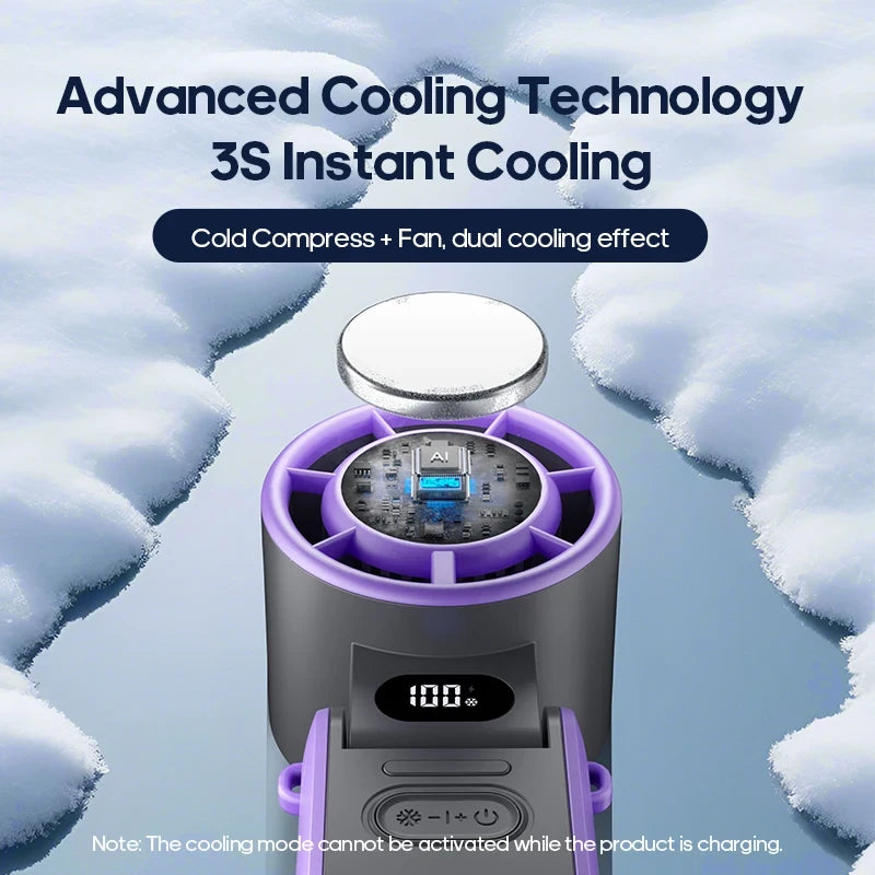 Kins Coter Portable Handheld Turbo Fan
