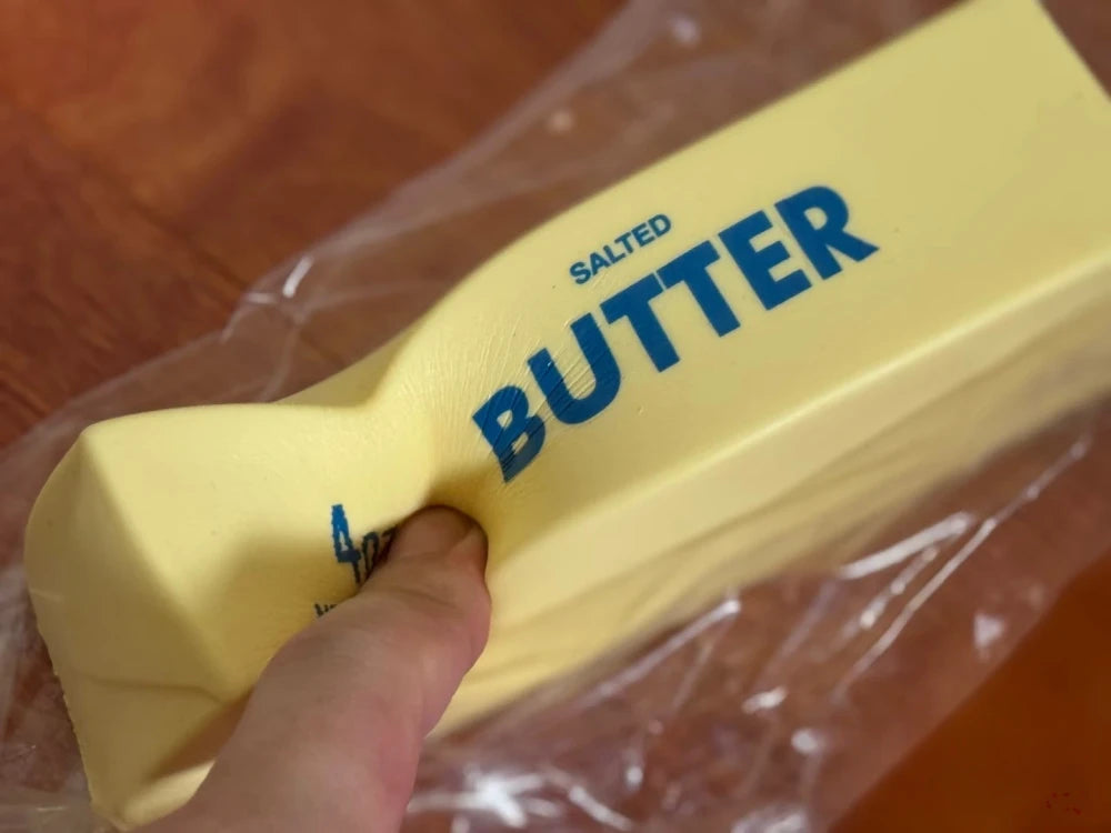 Realistic squishy BUTTER Stick