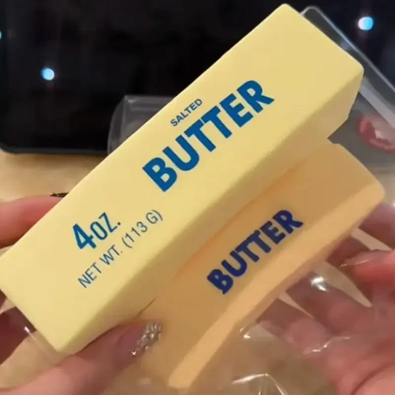 Realistic squishy BUTTER Stick