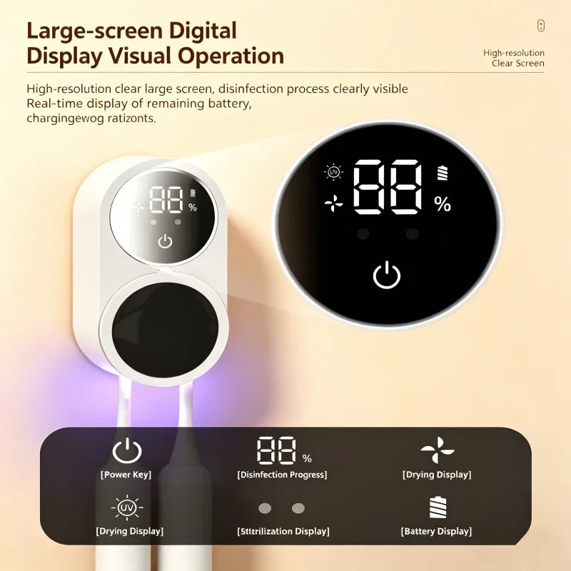 Portable UV Toothbrush Sterilizer