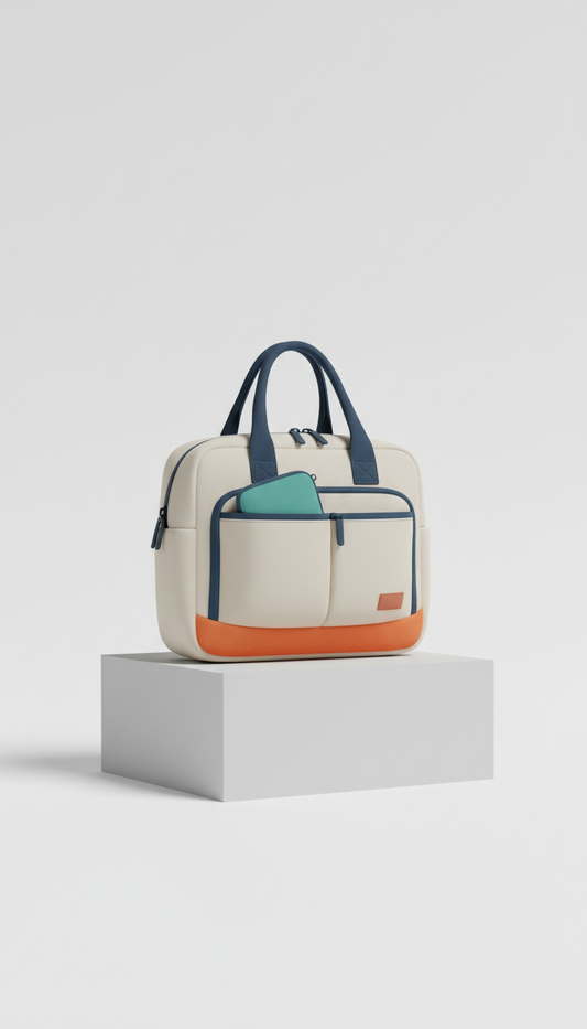 Compact Travel Bag with Organizer Pockets